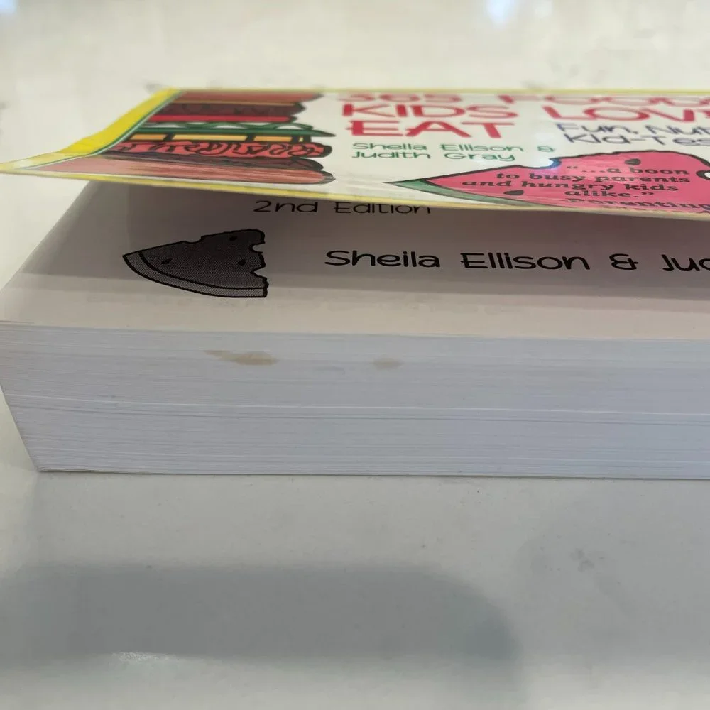 365 Foods Kids Love To Eat Cookbook Paperback by Sheila Ellison & Judity Gray